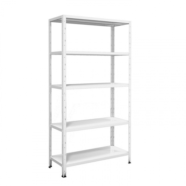 Estantería blanca metálica 42x90x200cm